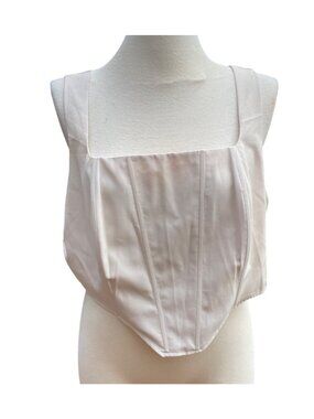 Corset Cream Size 2X By Fashion Nova Womens Plus Size Elegant Outfit